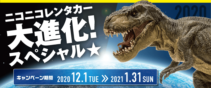 格安レンタカー予約ならニコニコレンタカー 12時間2525円